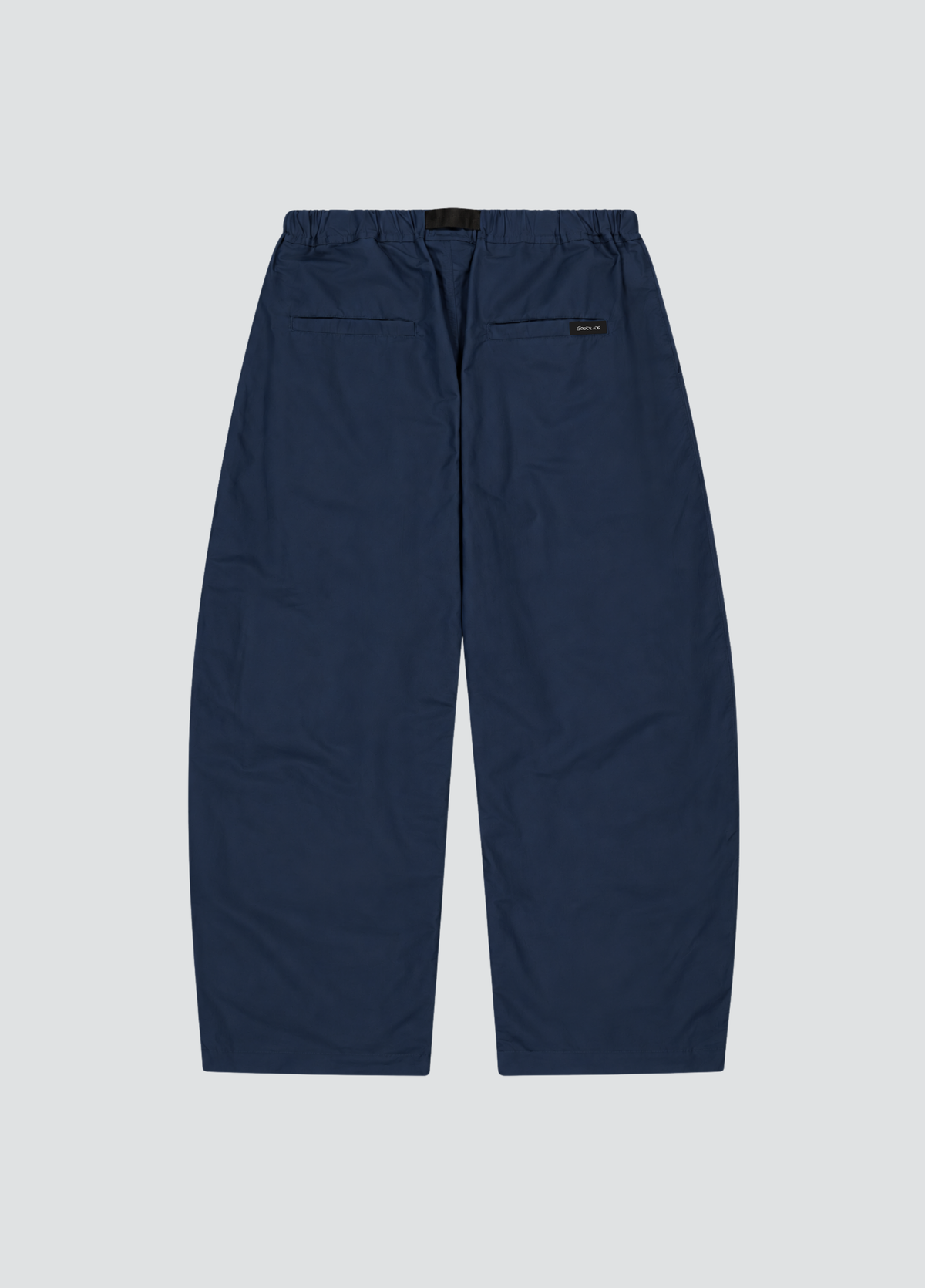 Pleated Hiking Pants - Navy