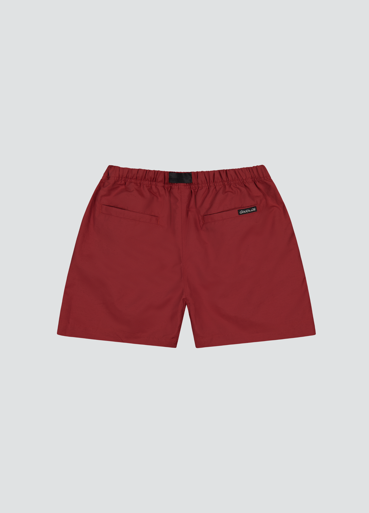 Pleated Hiking Shorts - Red