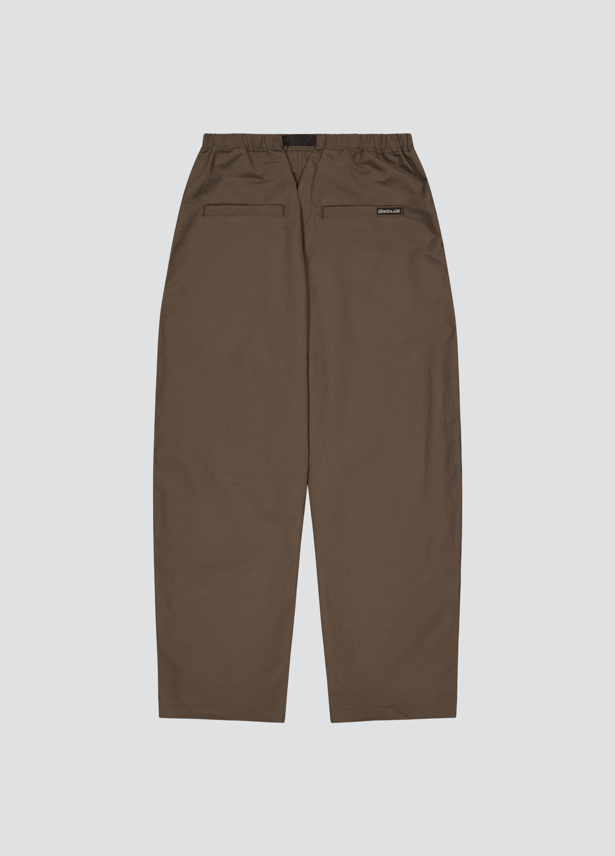 Pleated Hiking Pants - Brown