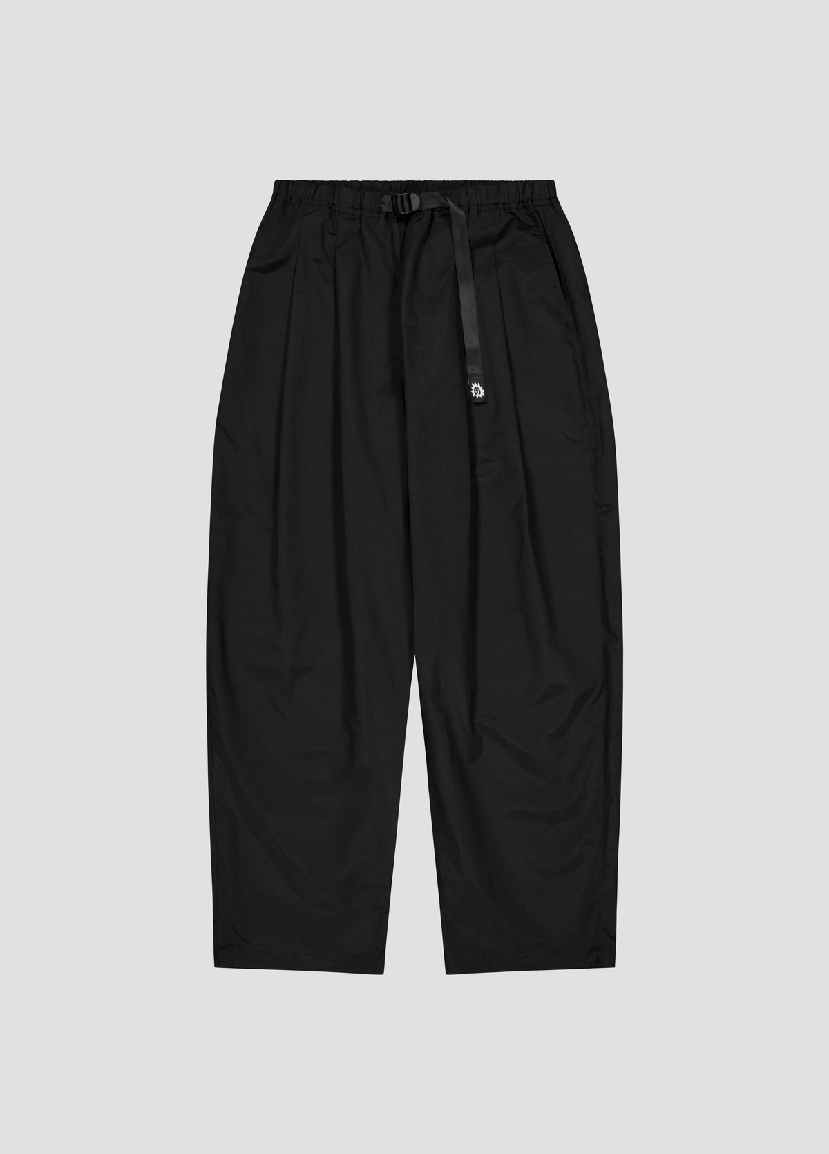 Pleated Hiking Pants - Black