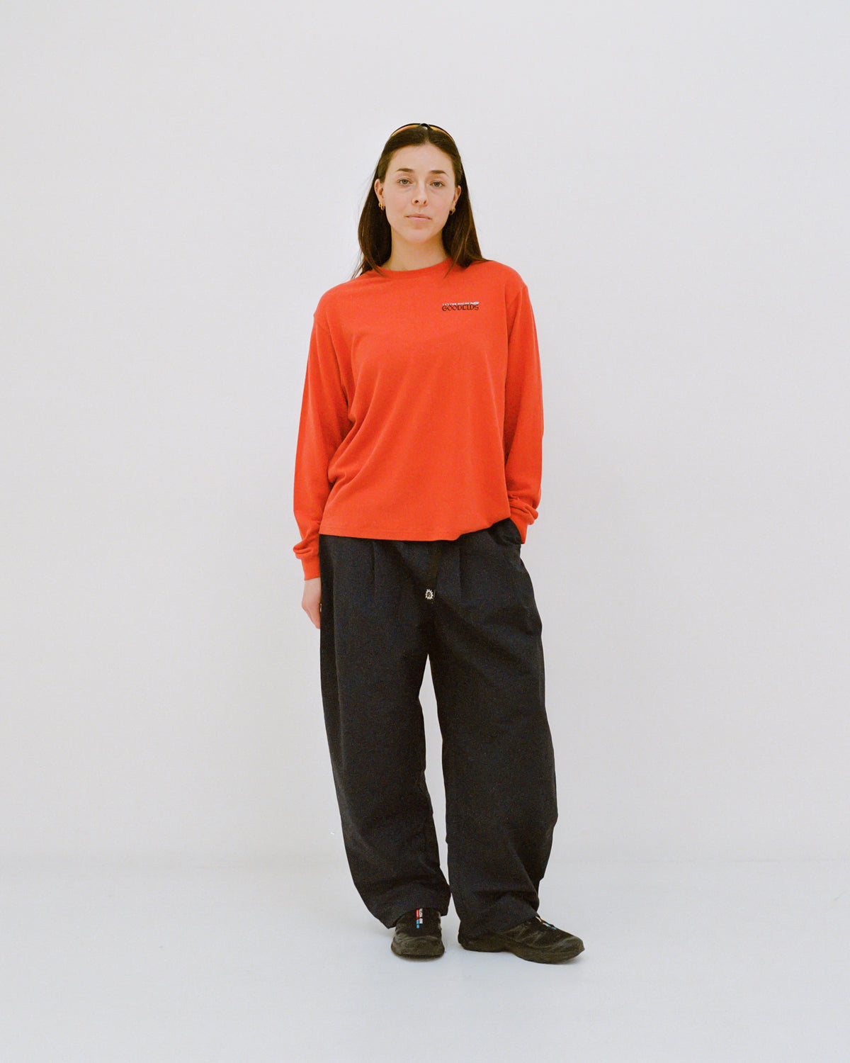 Higher Long Sleeve Tee - Red