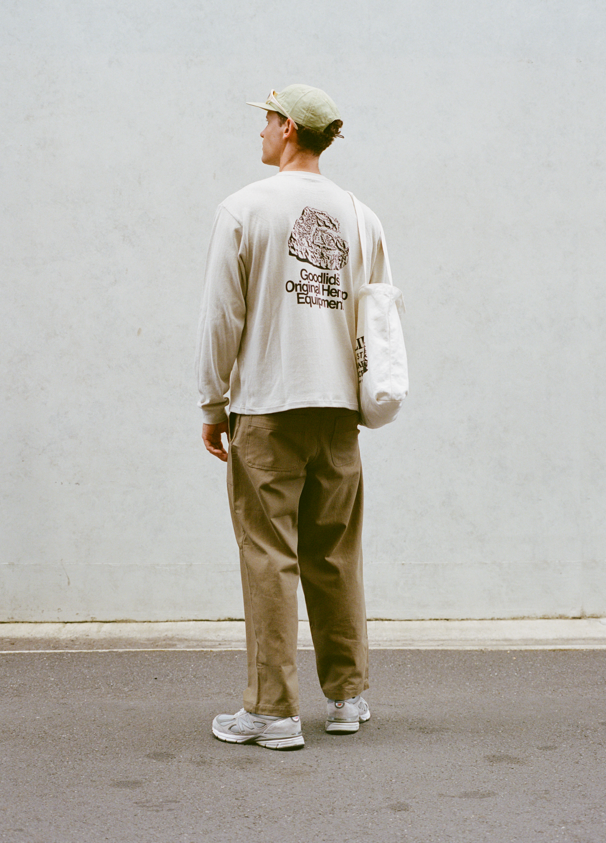 Southern Face Long Sleeve Tee - Stone