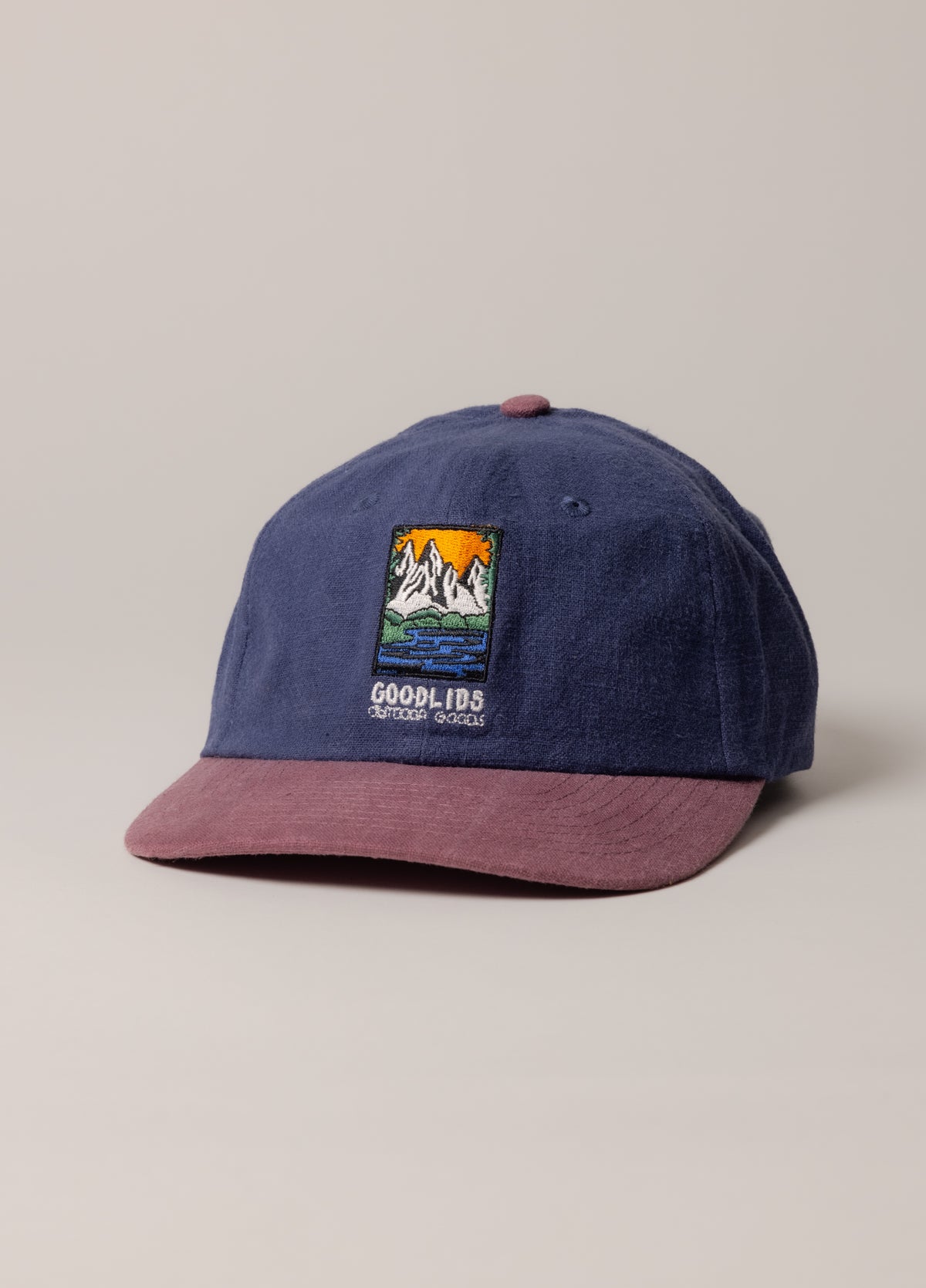 Scenic Lid - Navy/Lavender | Goodlids
