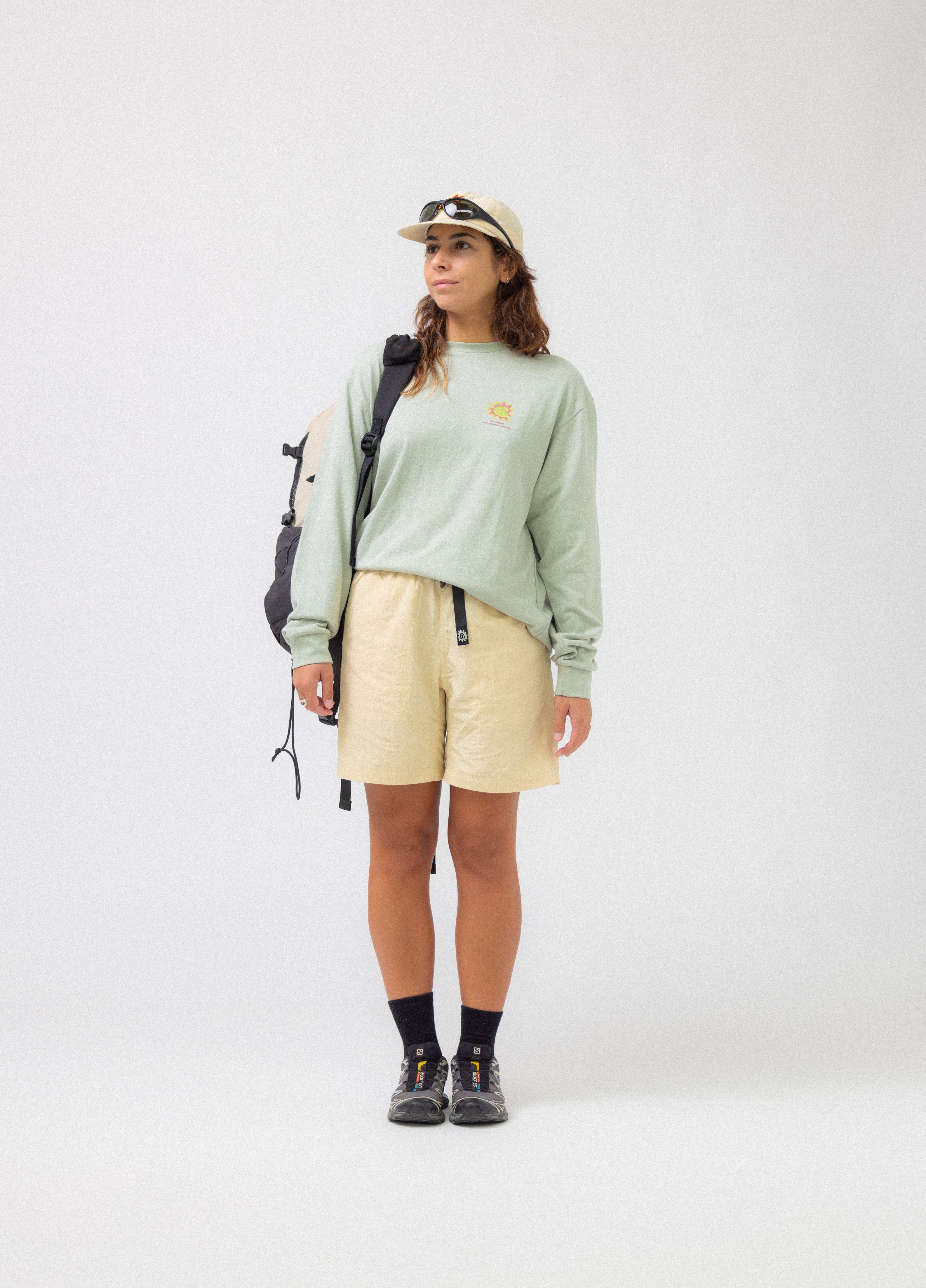 G Long Sleeve Tee - Moss