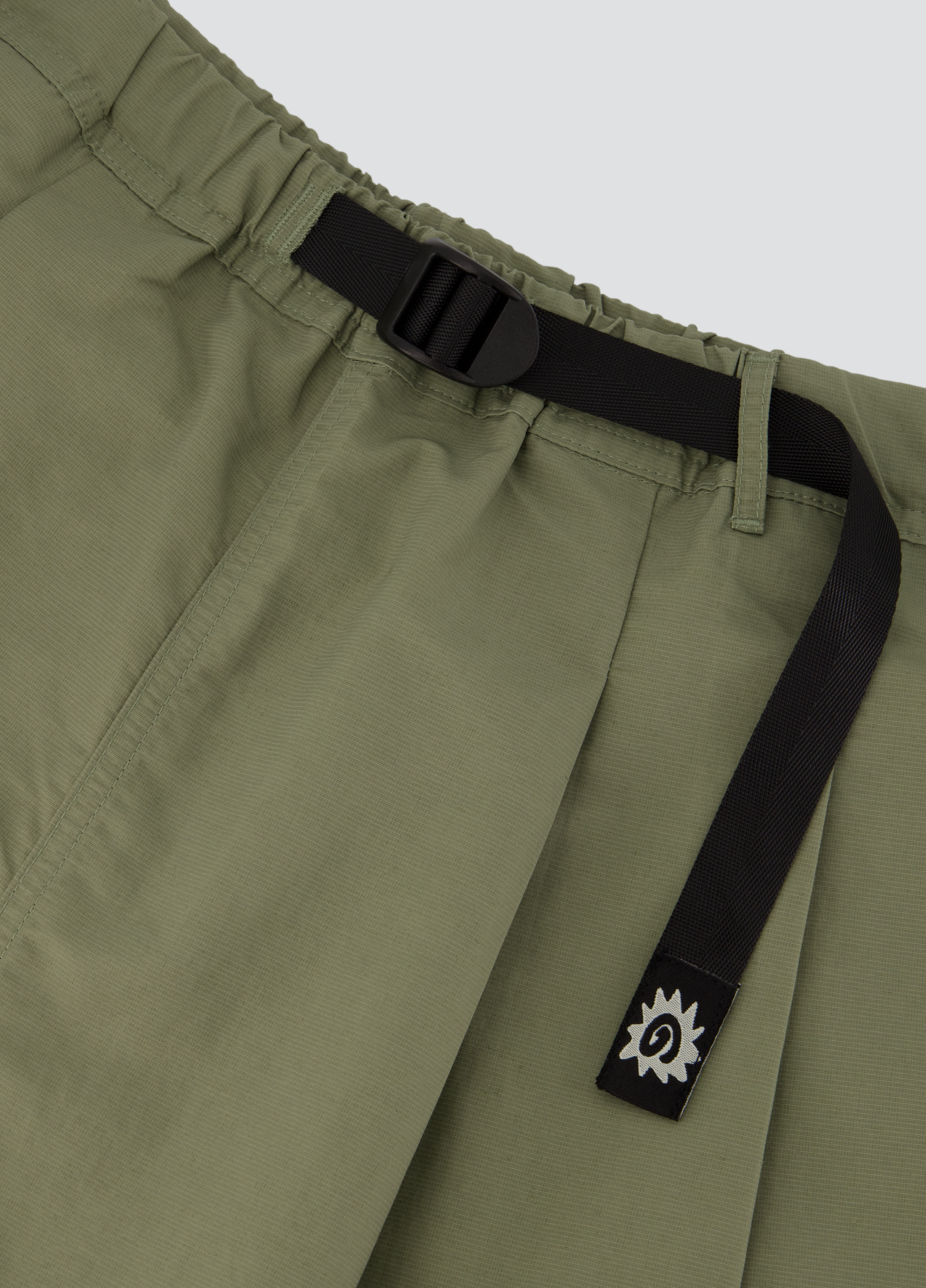 Pleated Hiking Pants - Olive