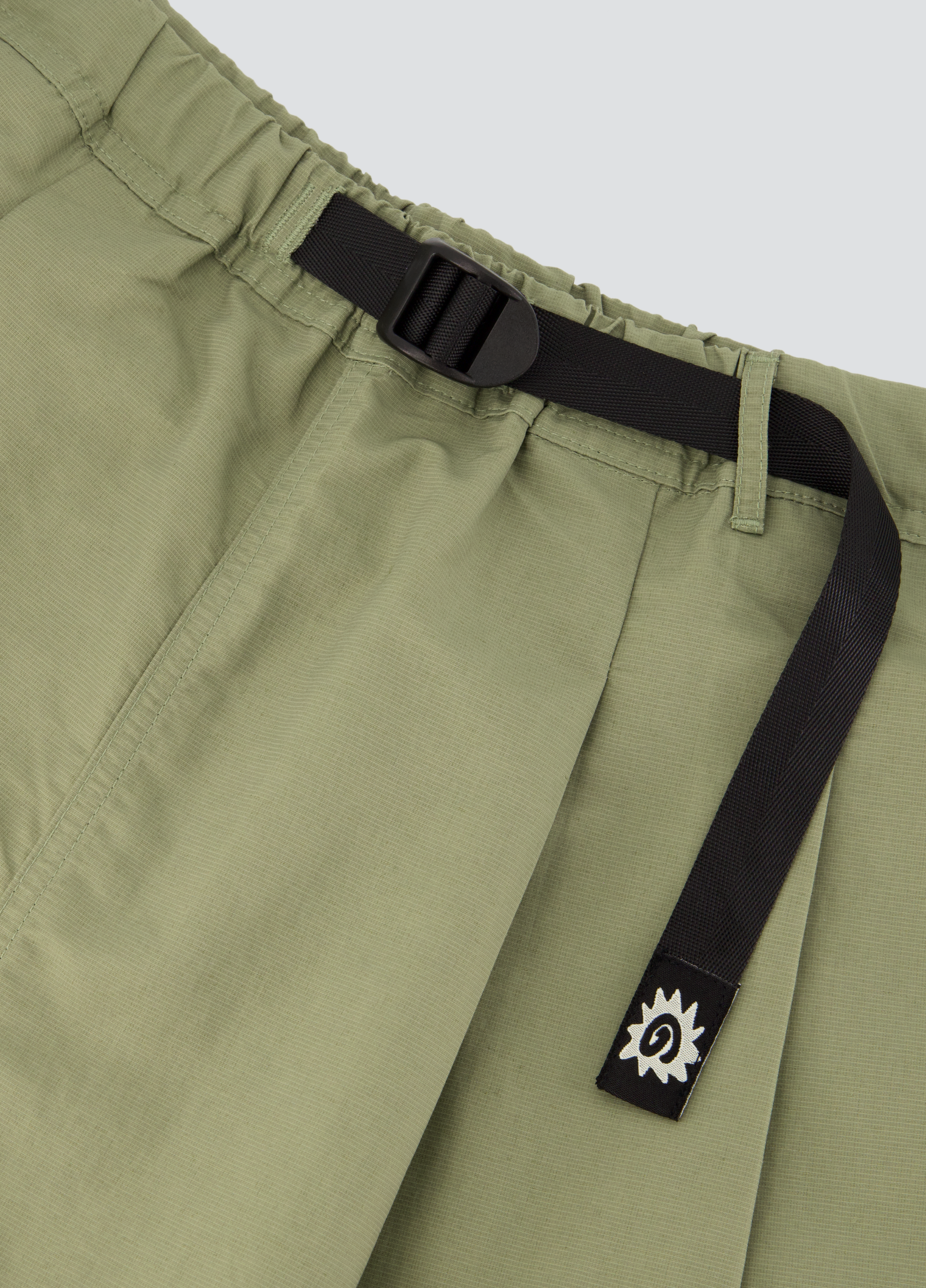 Pleated Hiking Pants - Olive