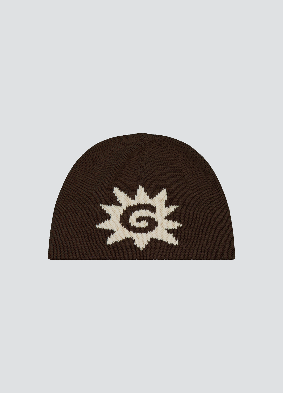 Graphic Beanie - Brown