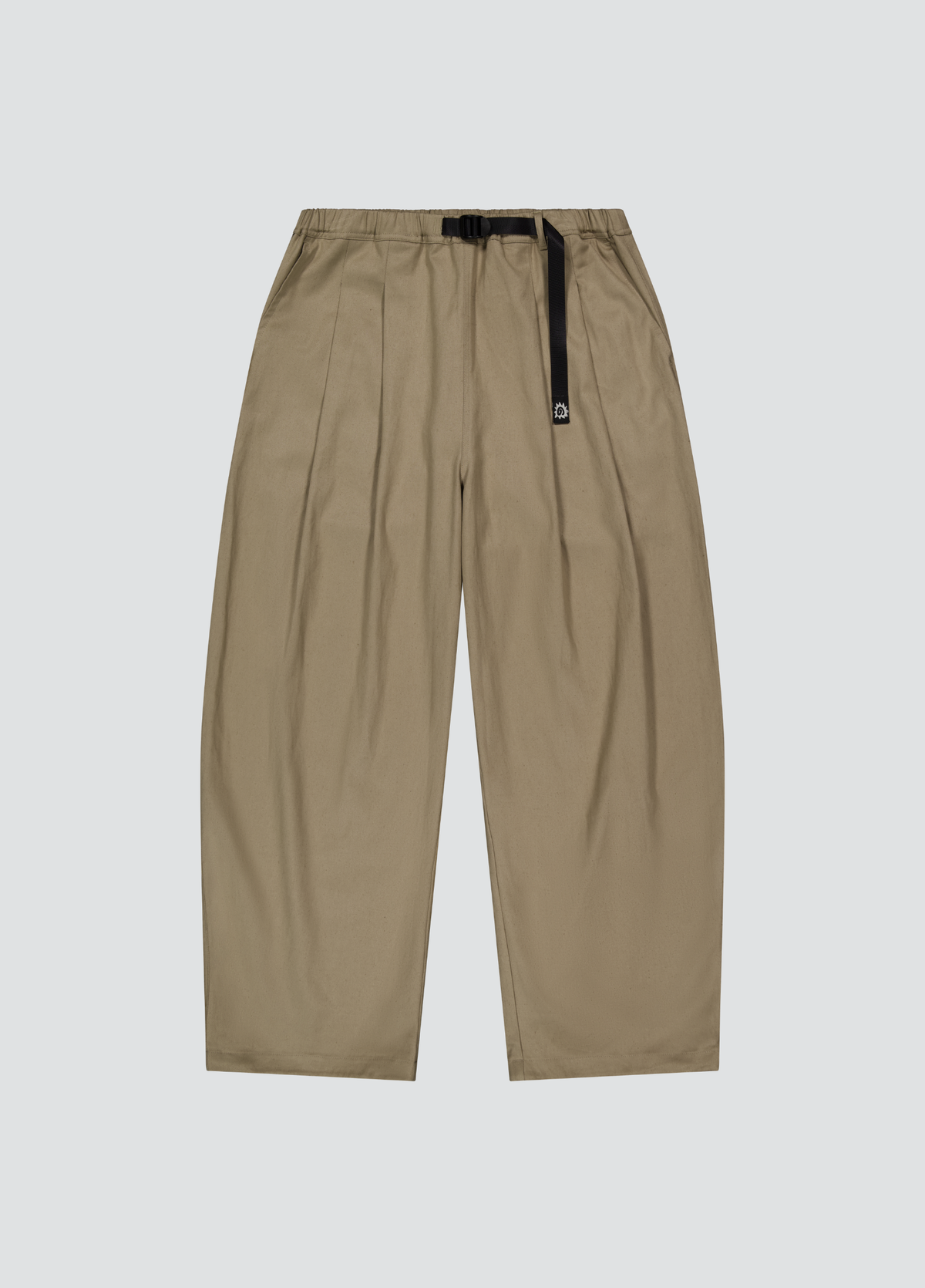 Pleated Hiking Pants - Sand Twill