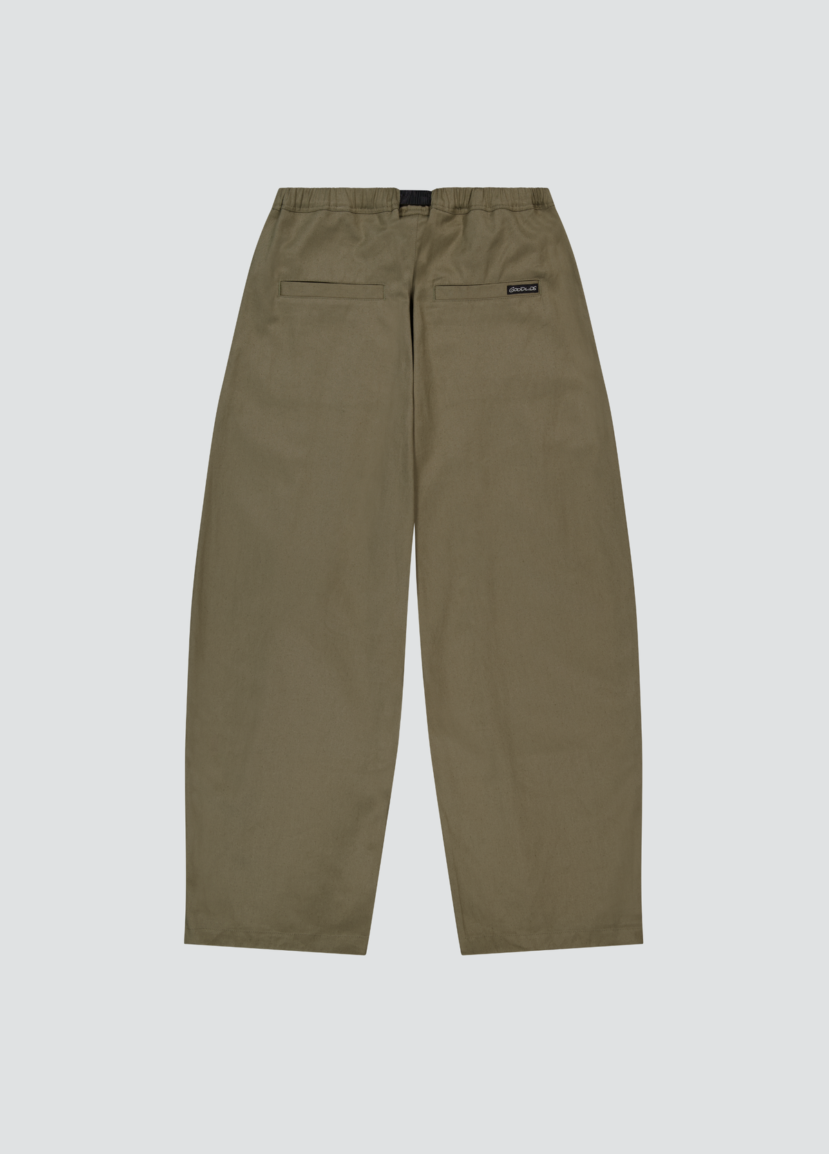 Pleated Hiking Pants - Khaki Twill