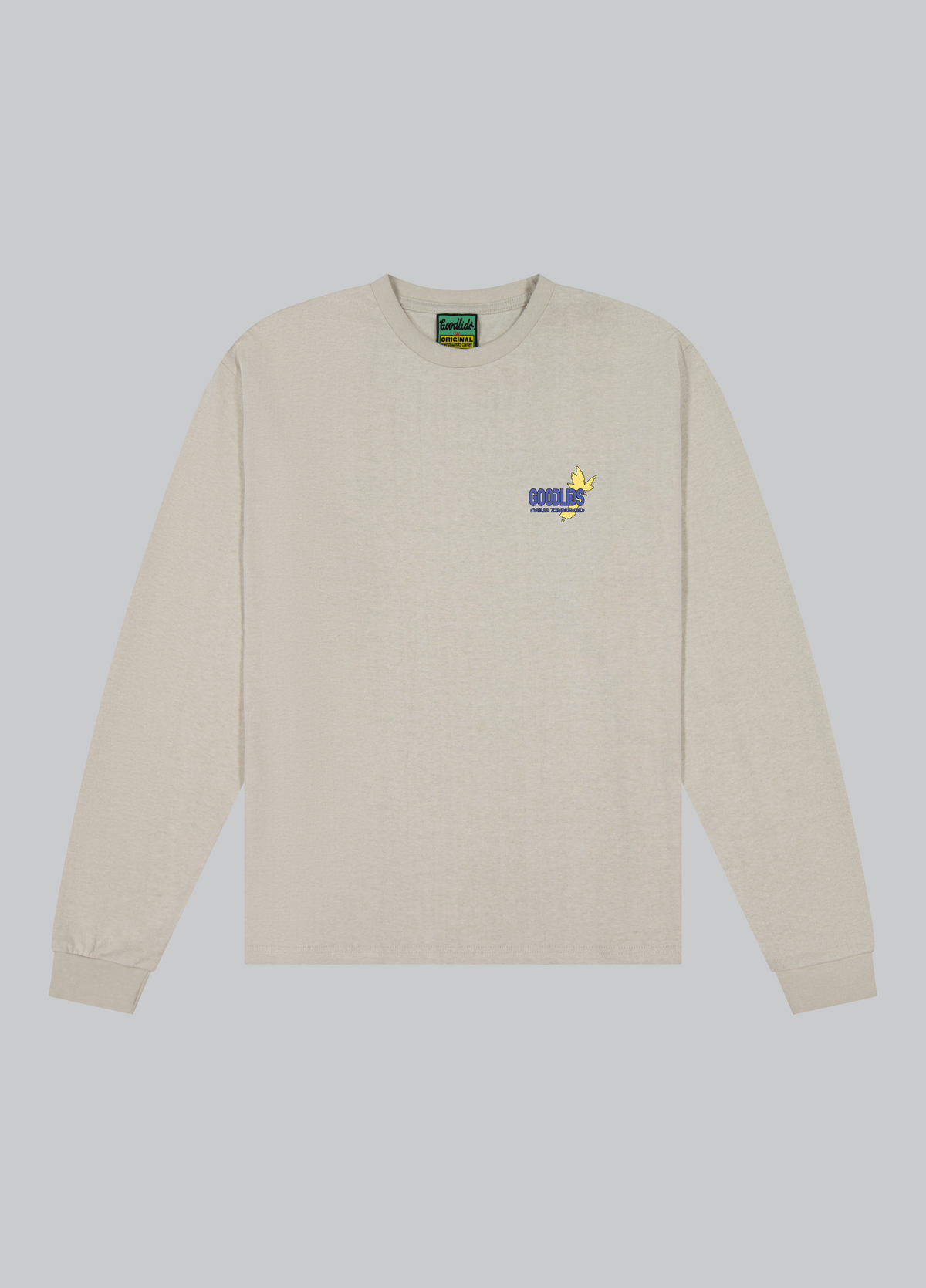 Kiwi Hemp Long Sleeve Tee - Stone