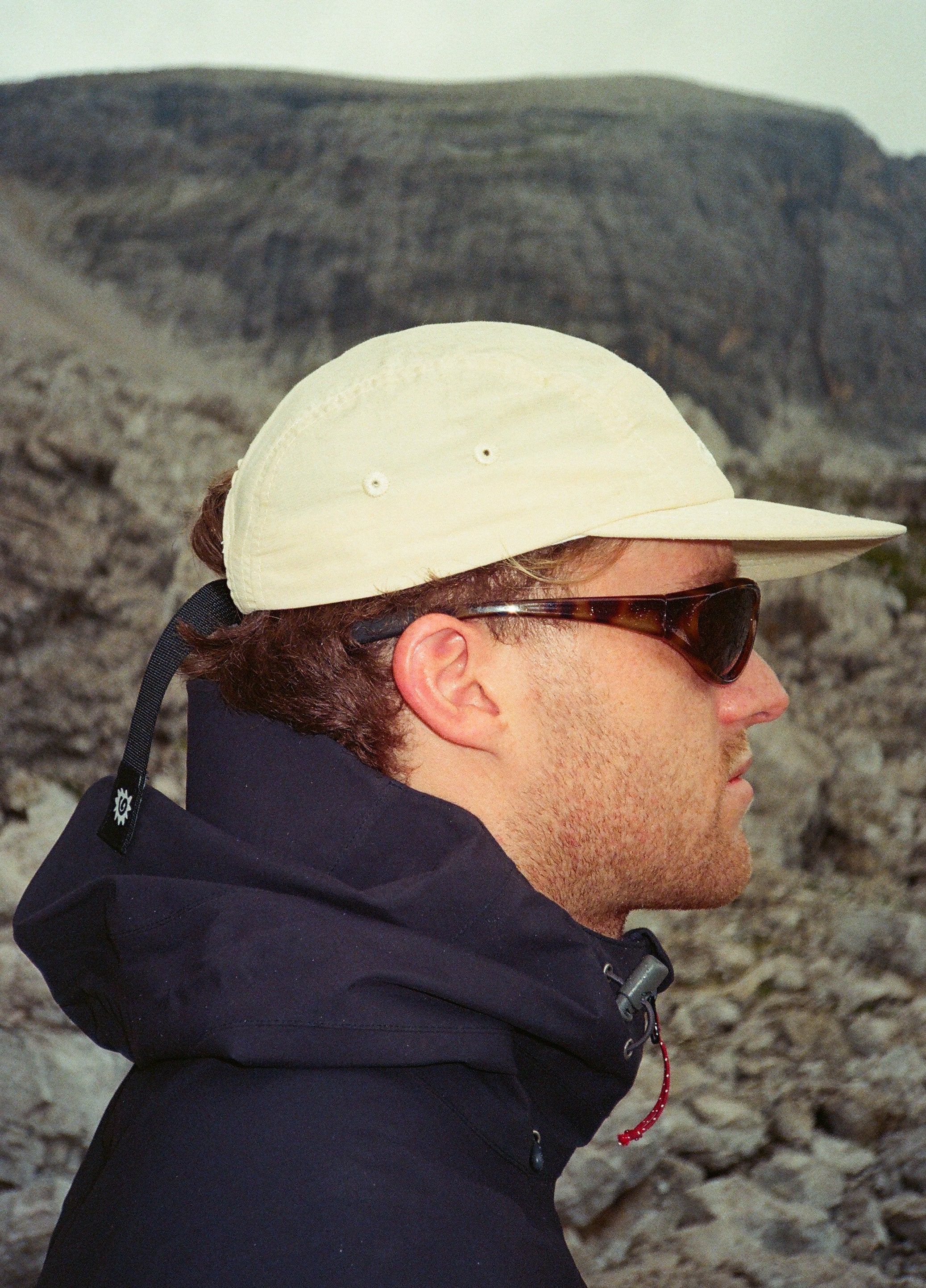 Five-Panel Strap Back - Cream
