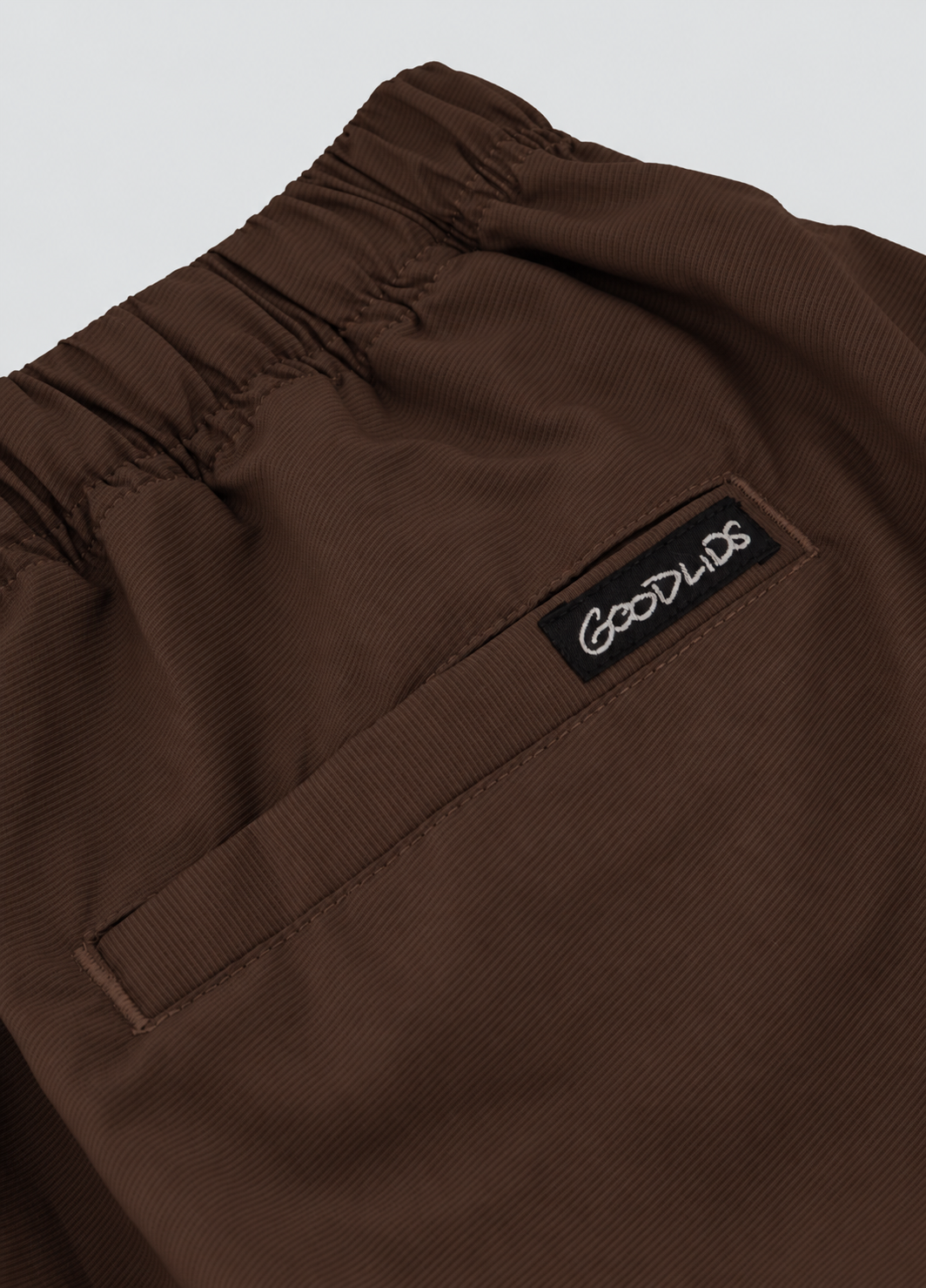 Pleated Hiking Shorts - Brown