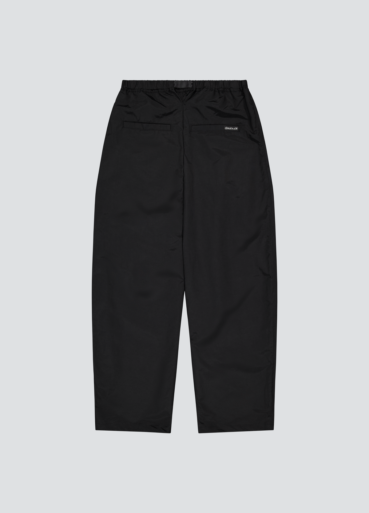 Pleated Hiking Pants - Black