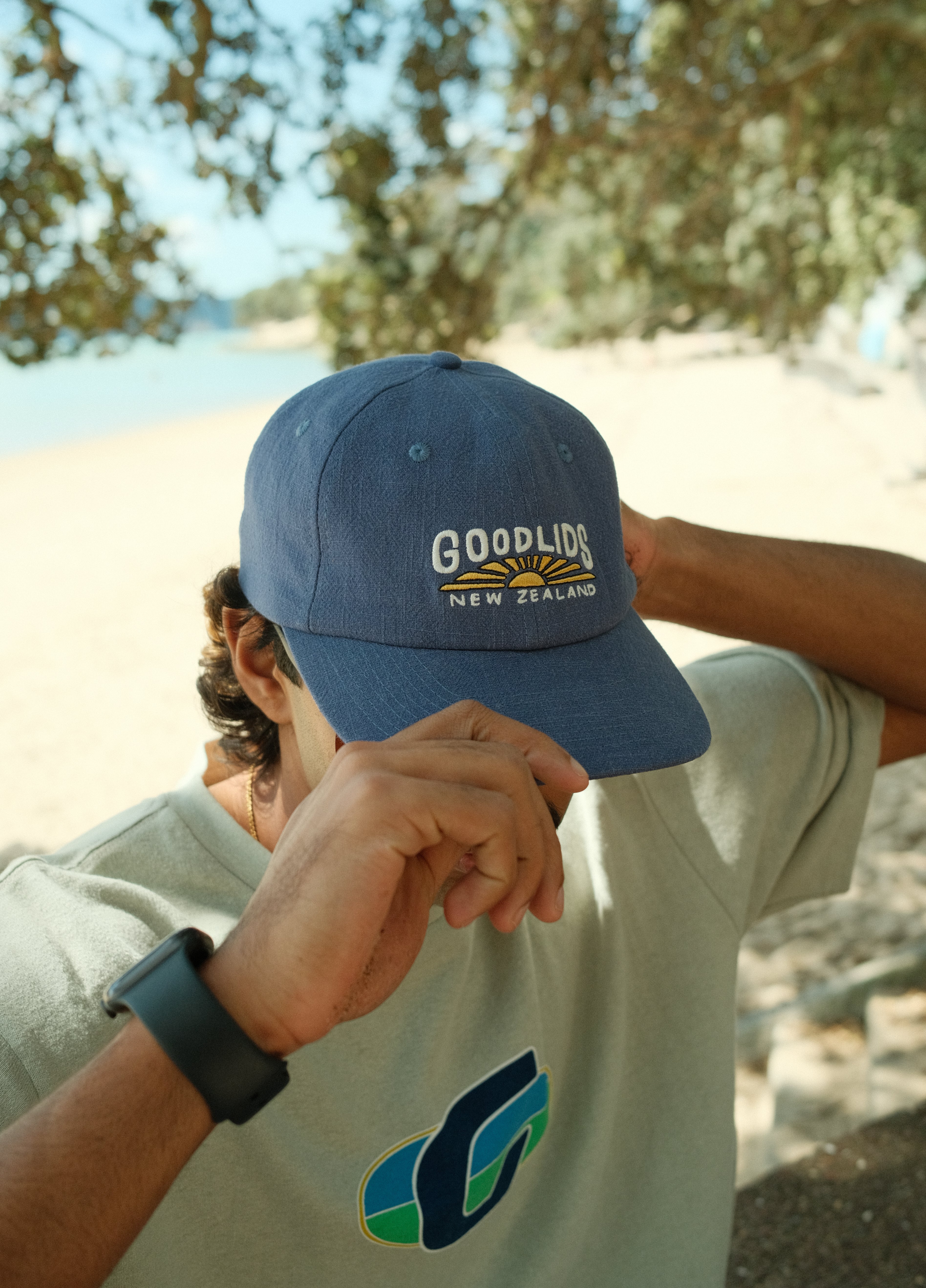 Sunrise Lid - Washed Navy