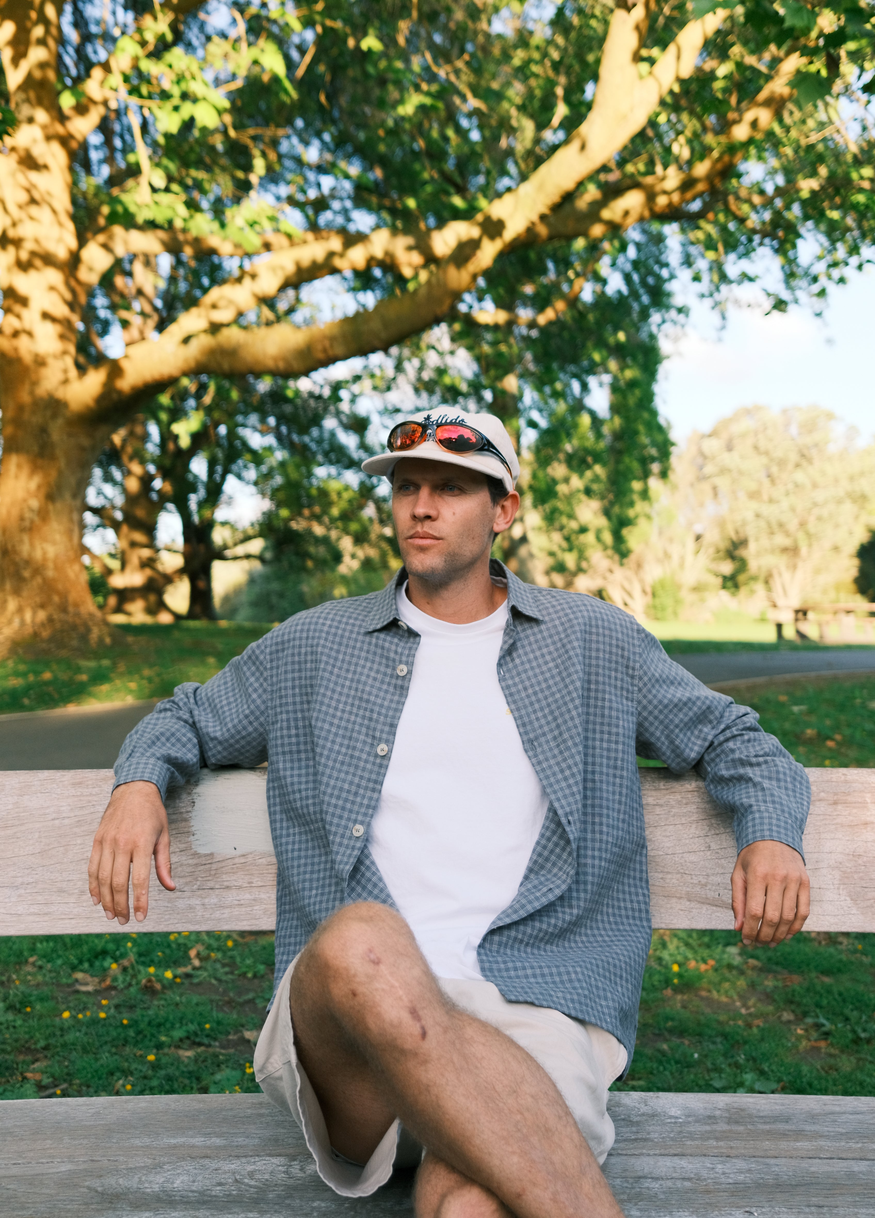 Classic Circle Brim - Cream