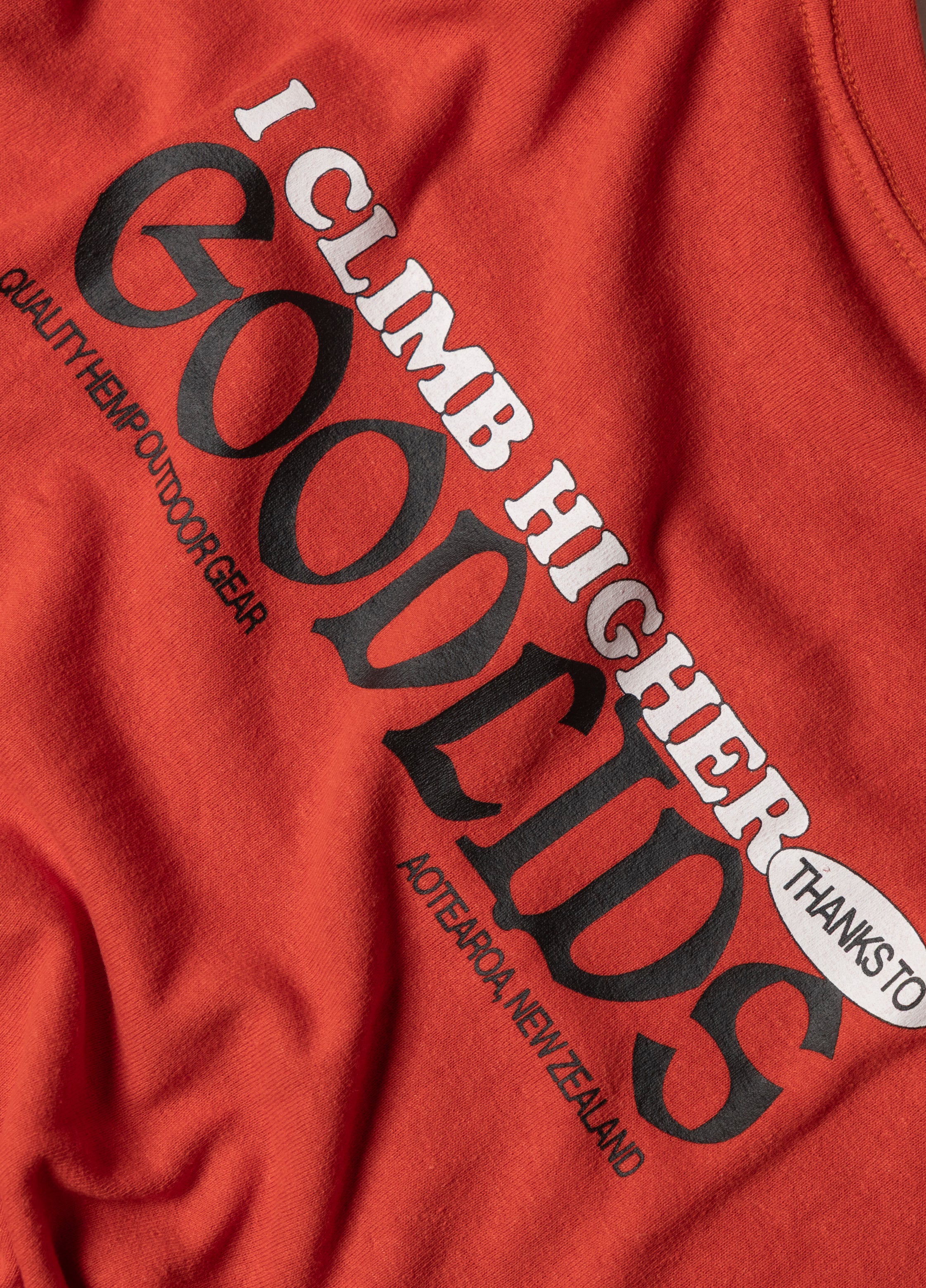 Higher Long Sleeve Tee - Red