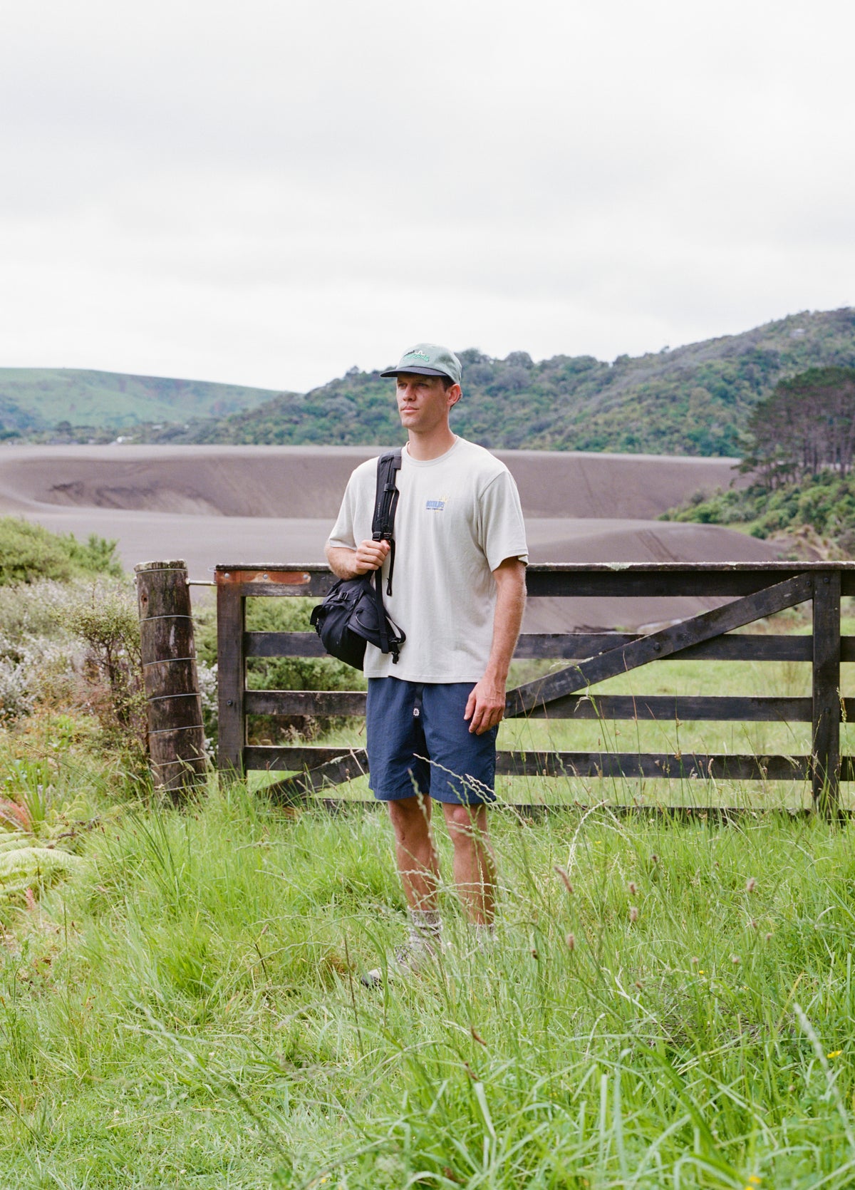 Kiwi Hemp Tee - Stone