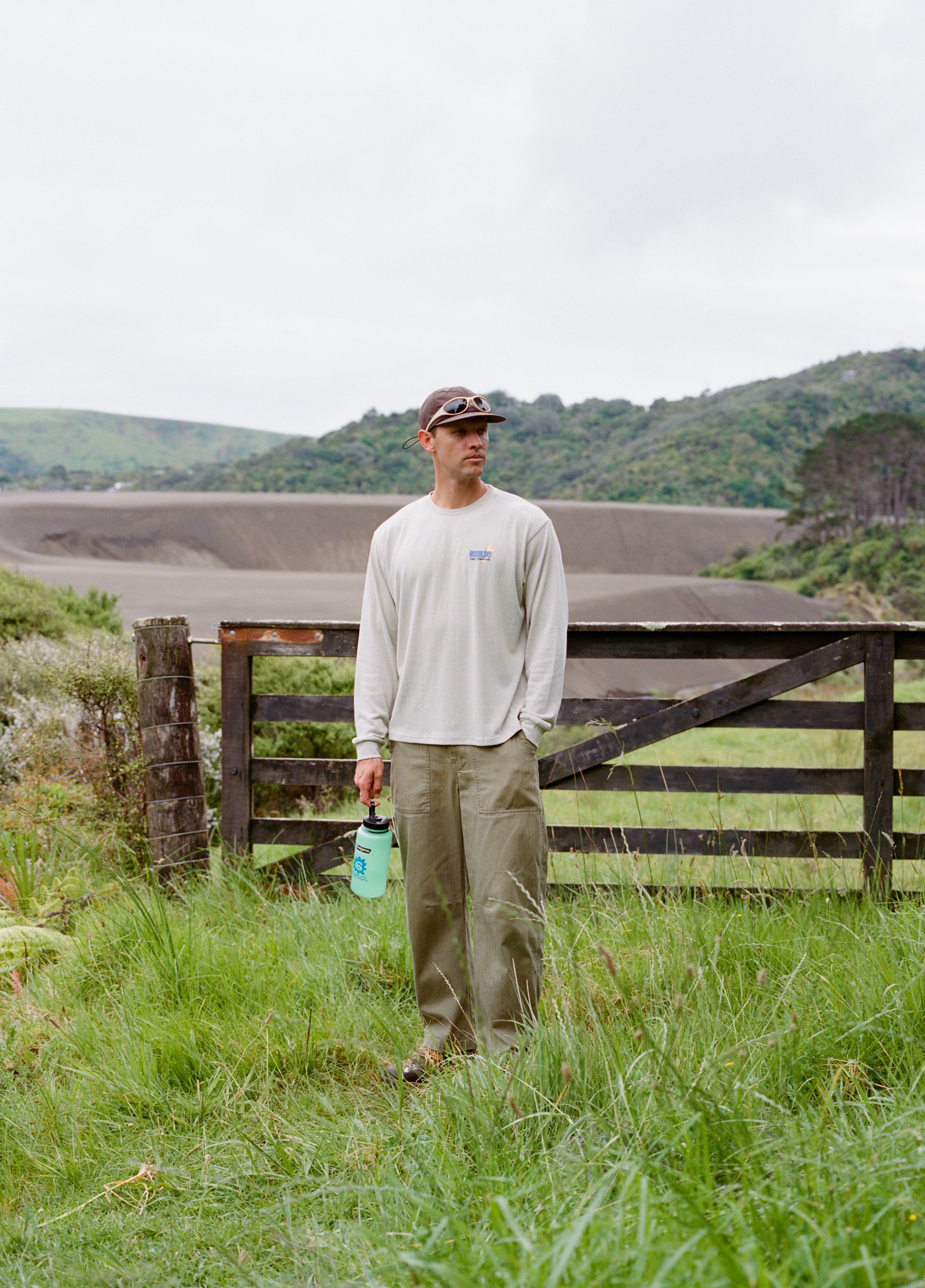 Kiwi Hemp Long Sleeve Tee - Stone