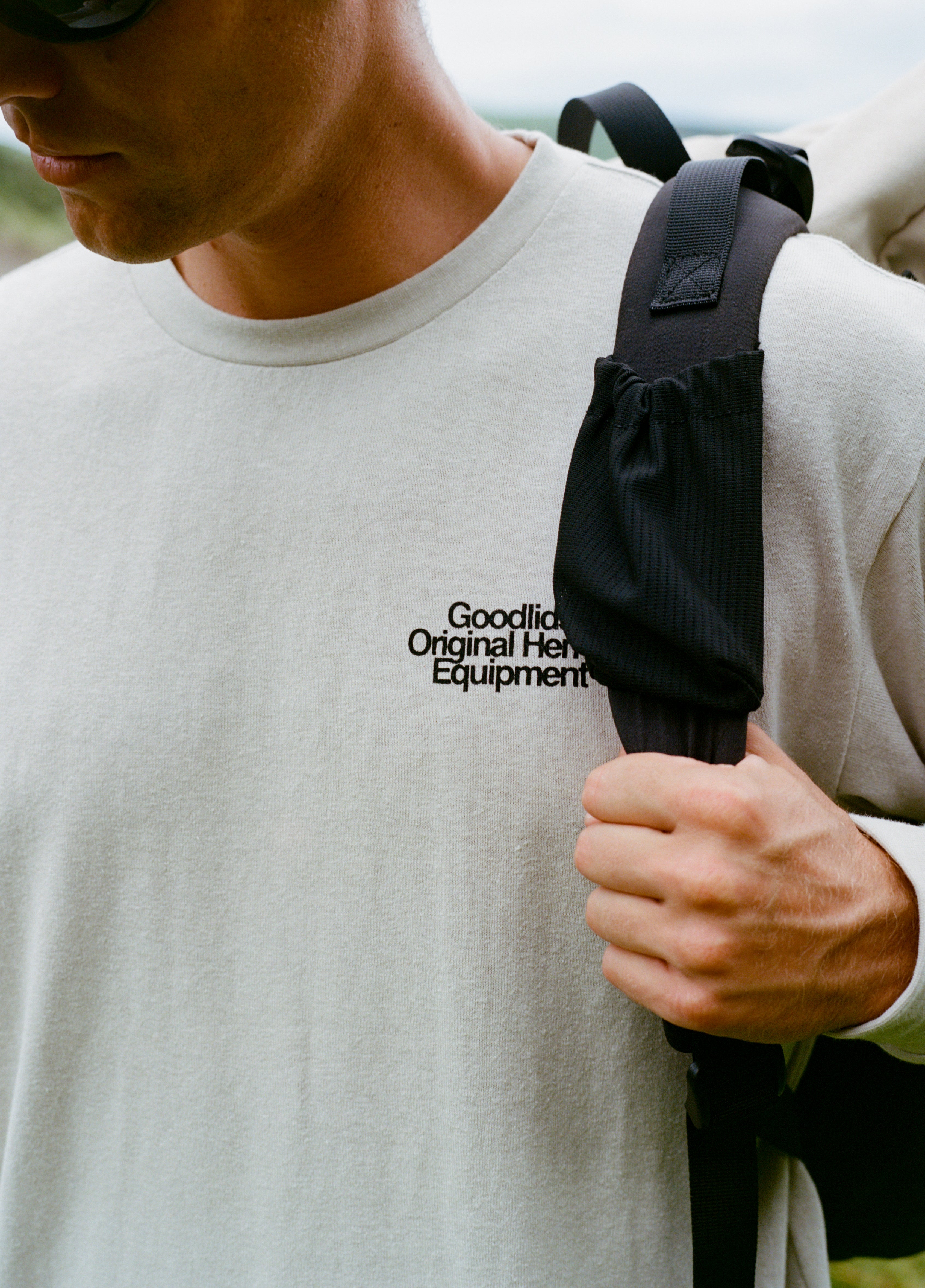 Southern Face Long Sleeve Tee - Stone