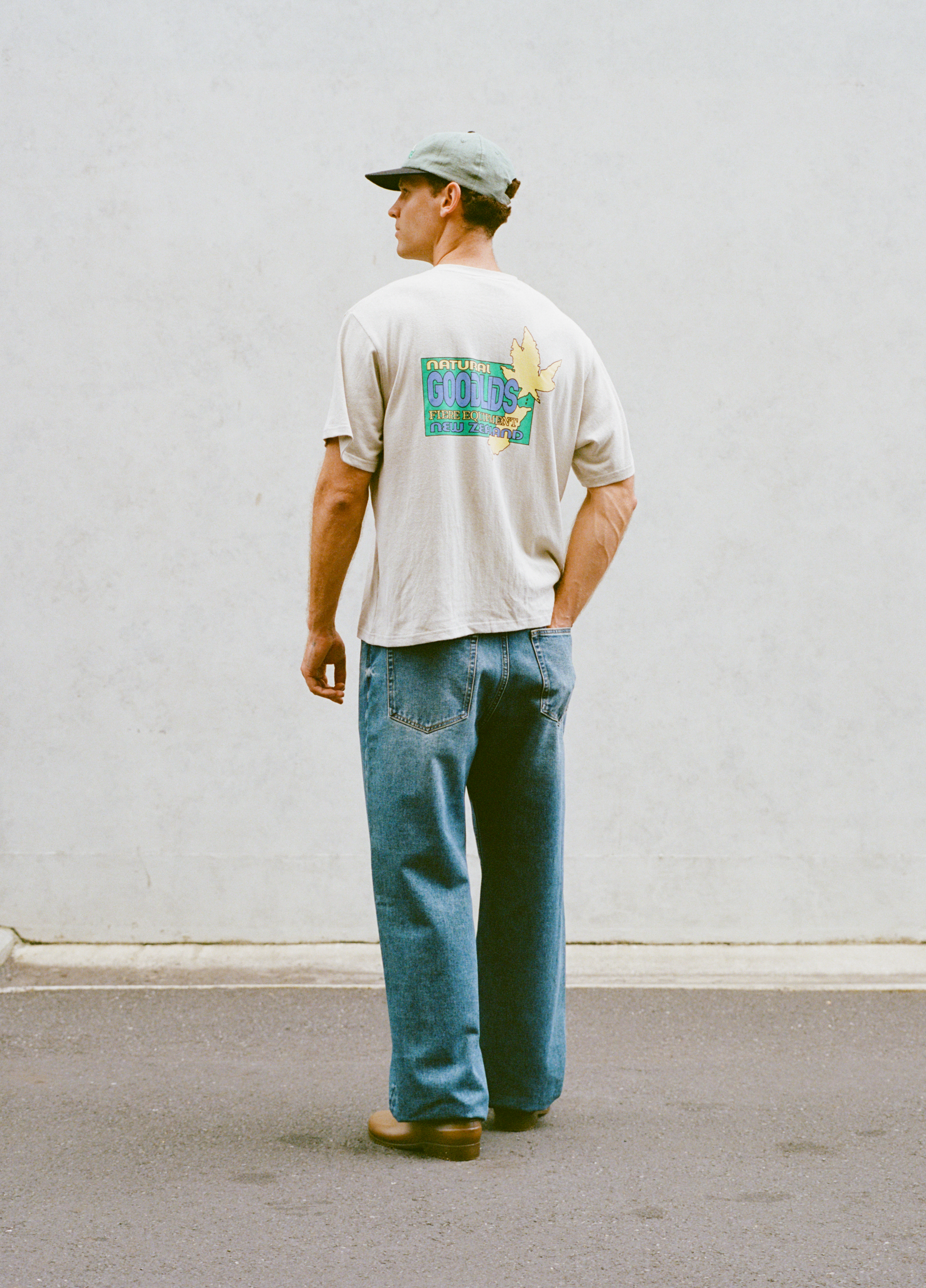 Kiwi Hemp Tee - Stone