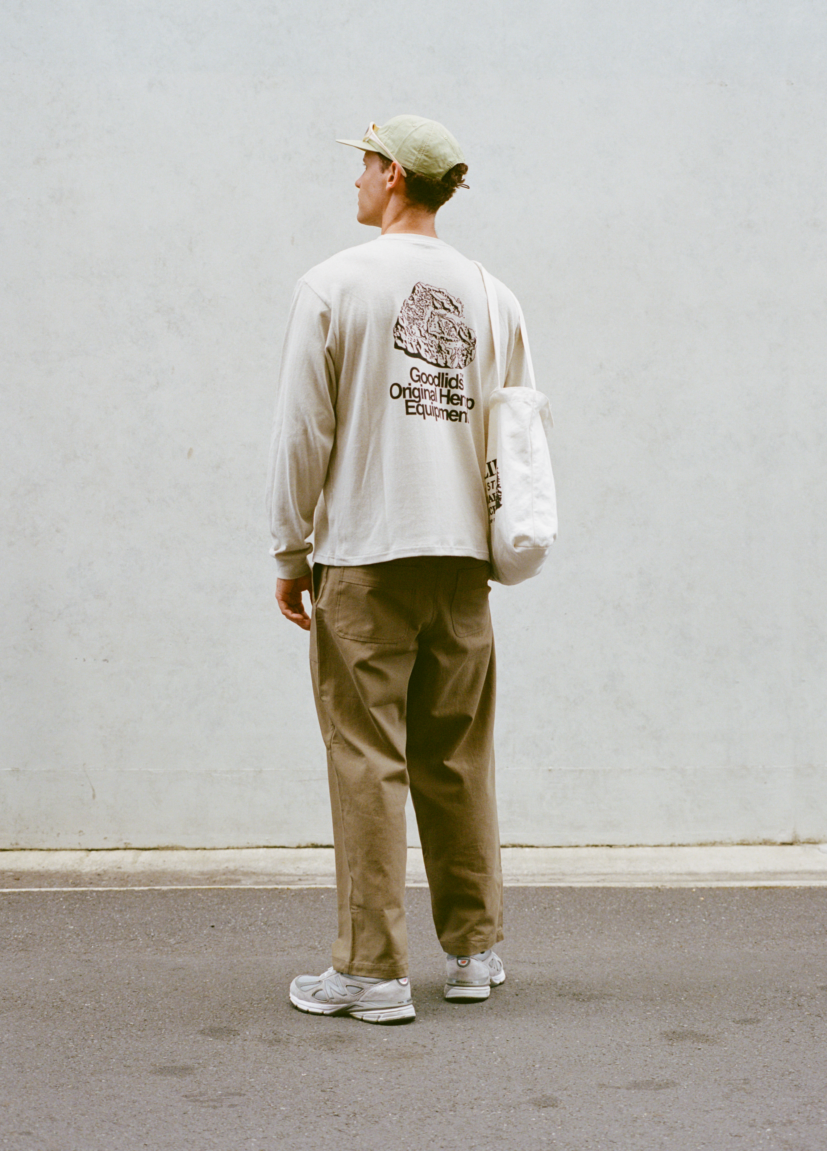 Southern Face Long Sleeve Tee - Stone