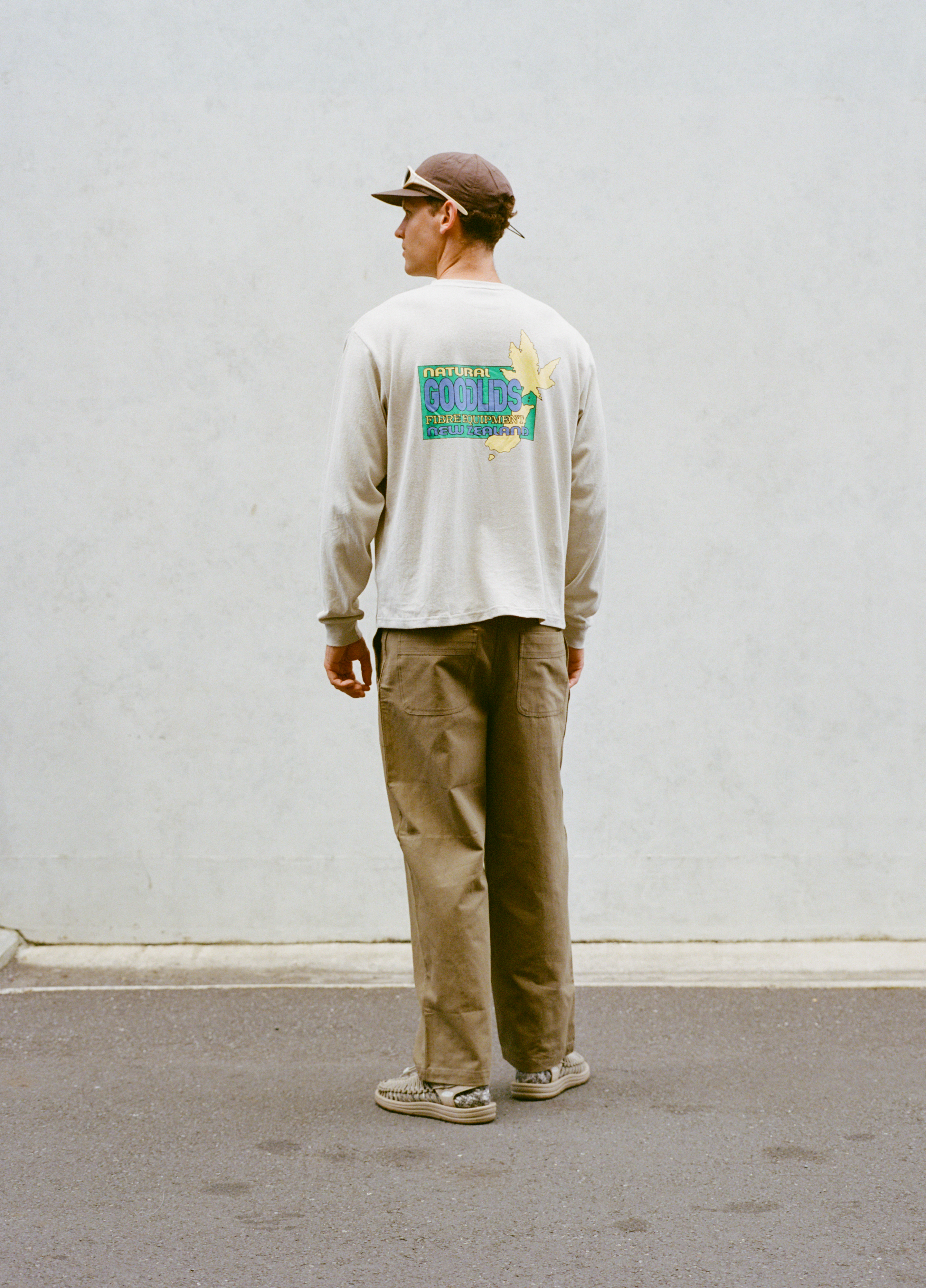 Kiwi Hemp Long Sleeve Tee - Stone