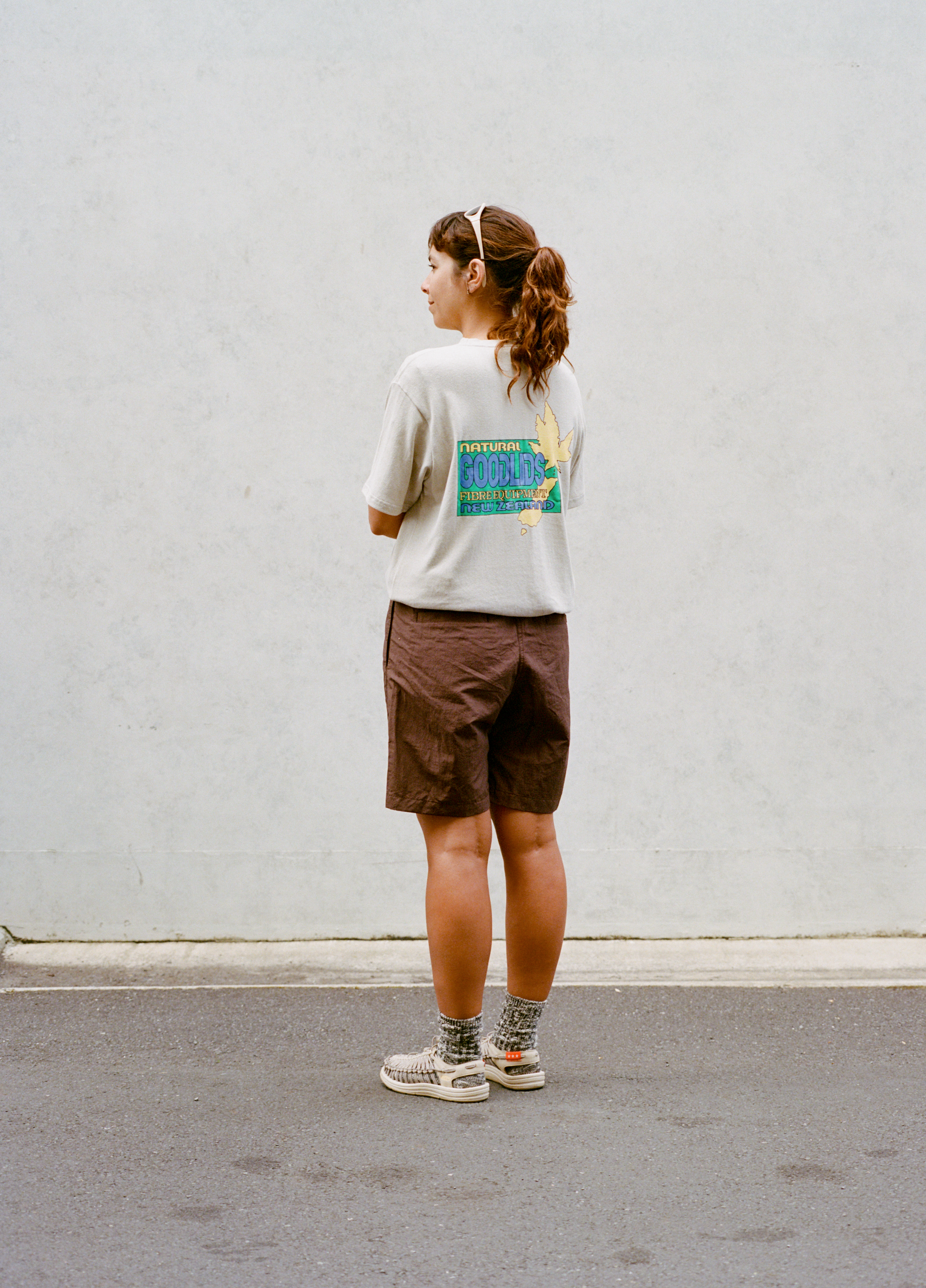 Kiwi Hemp Tee - Stone