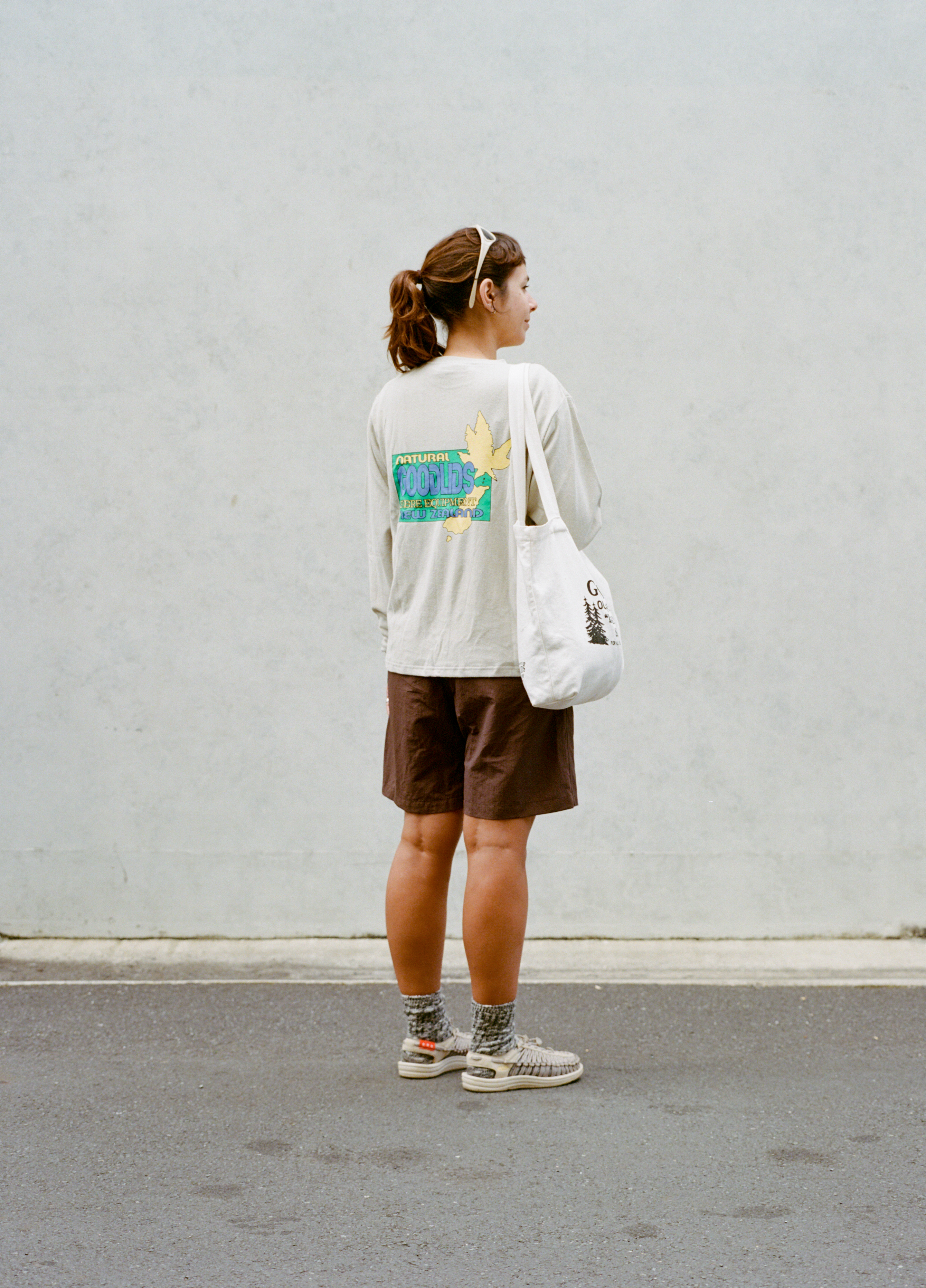 Kiwi Hemp Long Sleeve Tee - Stone