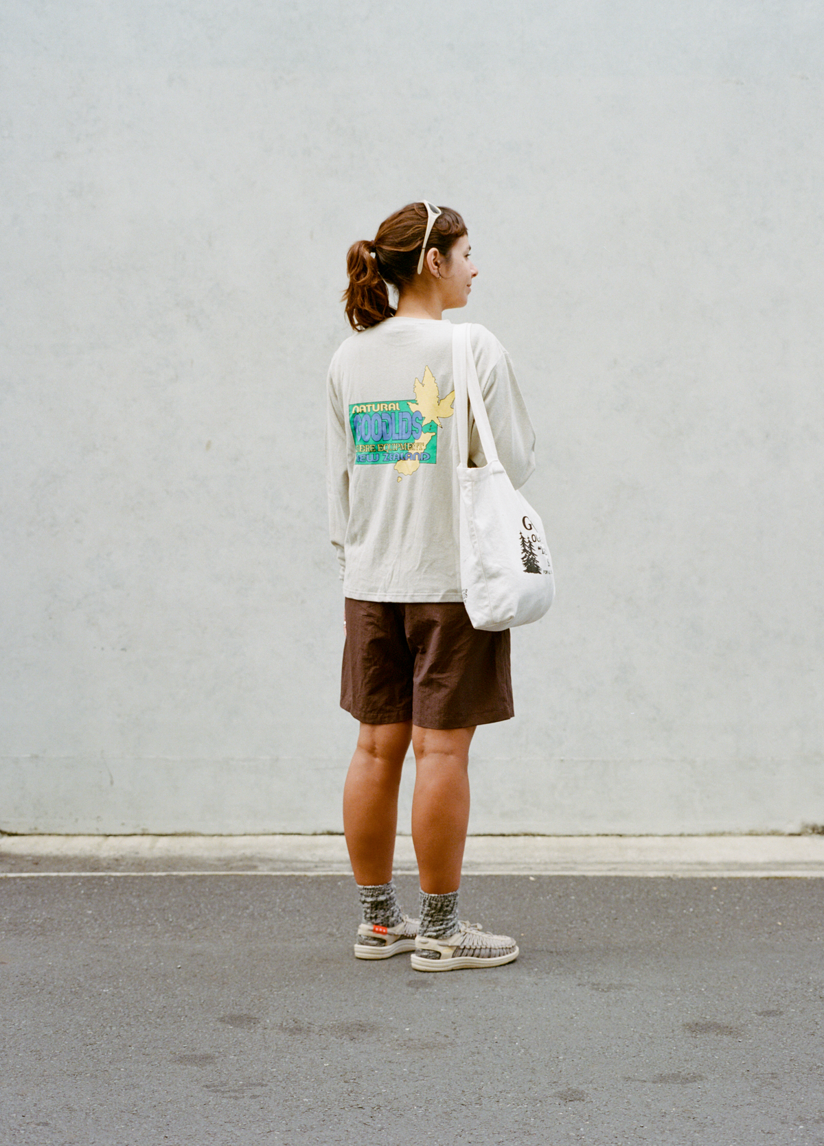 Kiwi Hemp Long Sleeve Tee - Stone