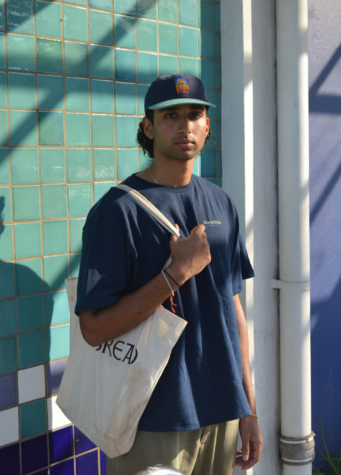 Field Flower Lid - Navy/Teal